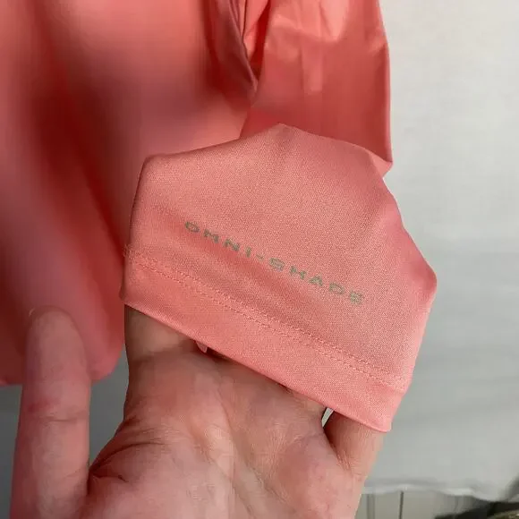 Columbia Womens Performance Fishing Gear Long Sleeve Flag Tee Pink XL - Picture 6 of 11